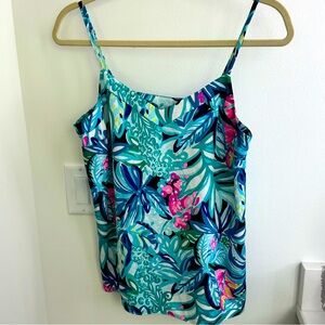 Lilly Pulitzer Silky Tank Sz Small